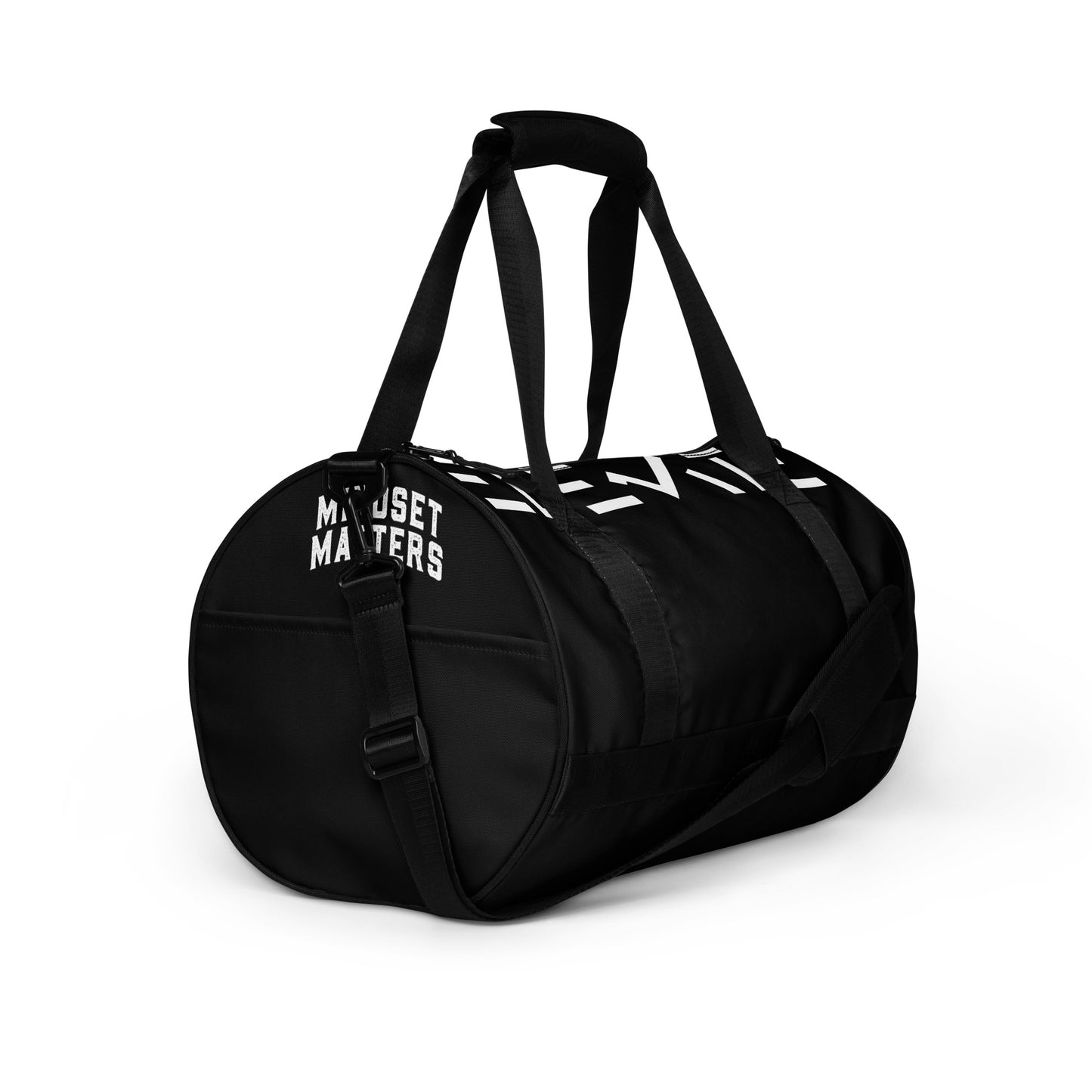 all-over print gym bag