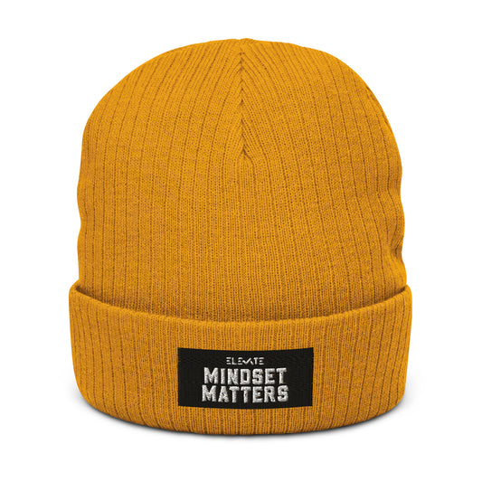 Ribbed Knit Beanie Soft & Stretch Fit