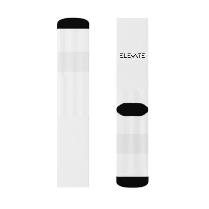 ELEVATE Crew Socks | Comfortable Everyday Socks | Soft Cotton Ankle-High Socks | Unisex Casual Socks | Durable Streetwear Socks