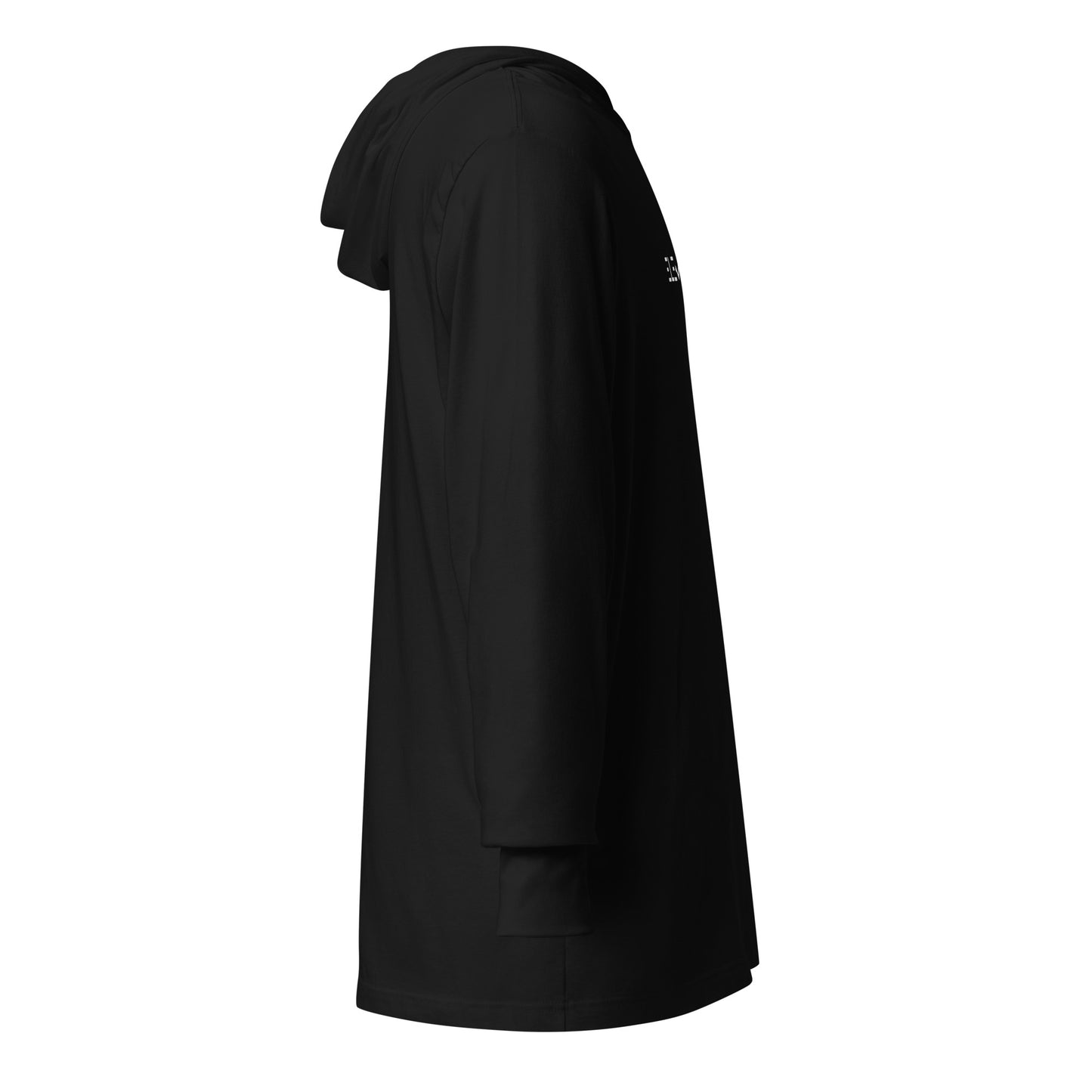 hooded long-sleeve tee