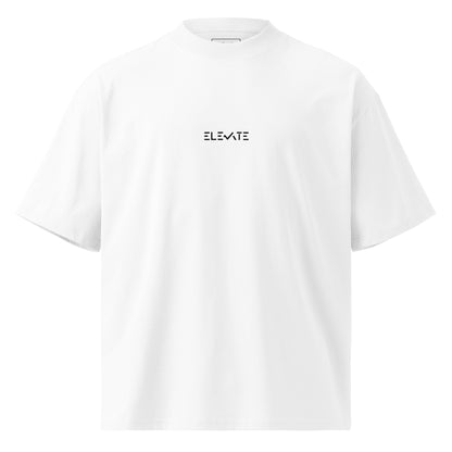 Unisex Organic Oversized High Neck T-Shirt Cotton Streetwear