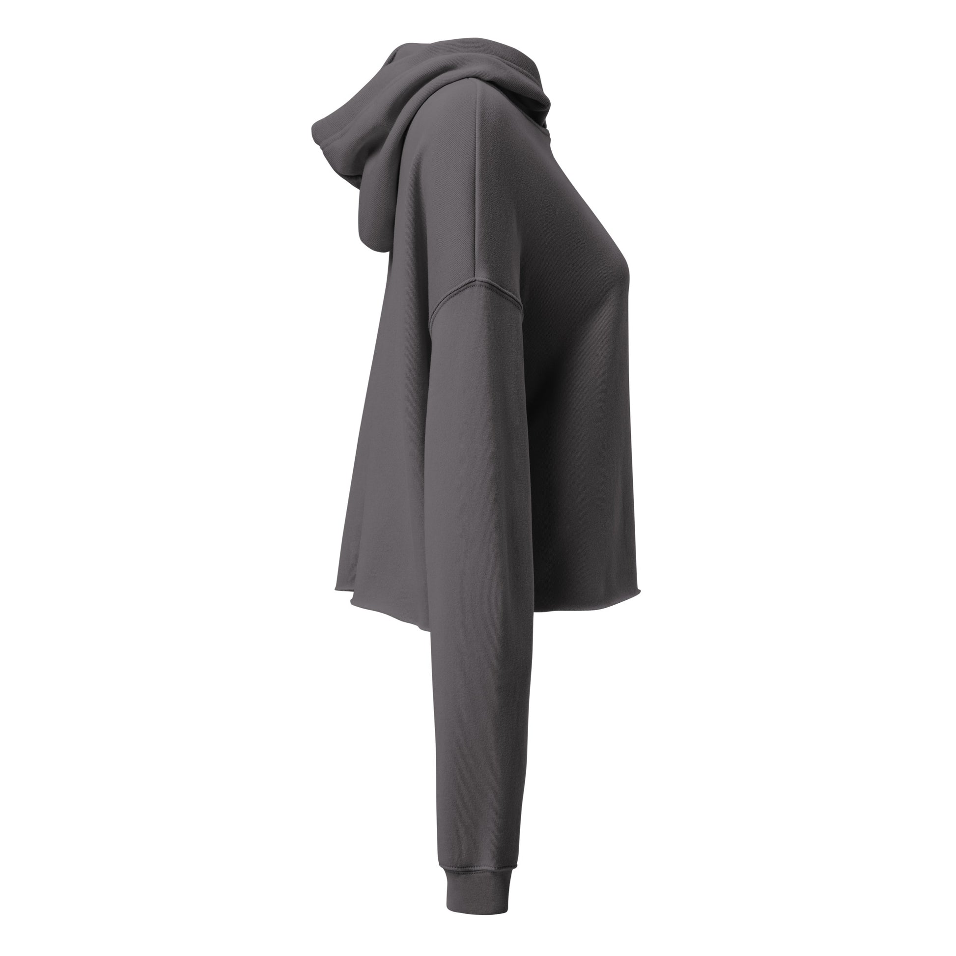 Relaxed Fit Cropped Hoodie Fashion Top