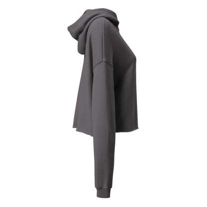 Relaxed Fit Cropped Hoodie Fashion Top